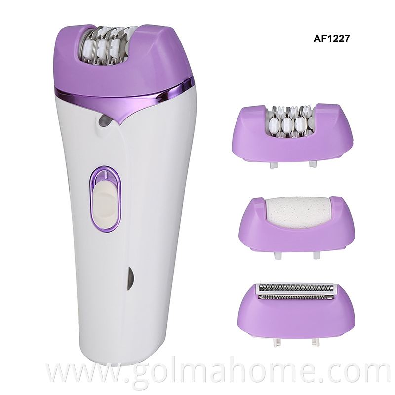 Electric Epilator Rechargeable Lady Shaver Bikini 5 in 1 Hair Removal Skin Care Hair Trimmer Women Waterproof Facial Painless